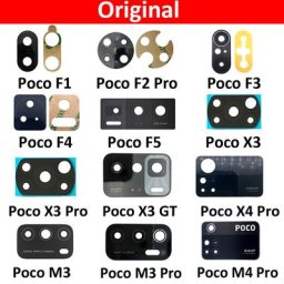 Lentille en verre de caméra arrière avec adhésif lentille en verre pour Xiaomi Redmi casque M3 F3