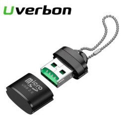 Mini lecteur de carte USB 2.0 vers SD Micro SD TF adaptateur de carte mémoire pour PC accessoires