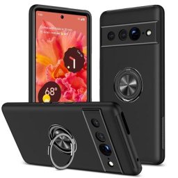 RapDuty-Coque antichoc pour Google Pixel 7 Pro étui de téléphone en plastique dur avec anneau de