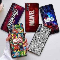 Coque de téléphone Avengers Groot Marvel jolie coque noire OnePlus 8T Zan7 9 9R 10 7T Pro