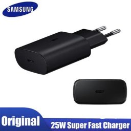 Samsung – chargeur Usb Super rapide 25W Type C adaptateur secteur 5G pour Galaxy Note20 S10 S21