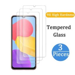3PCS Tempered Glass for Samsung Galaxy M13 Screen Protector Full Coverage 9H High Hardness