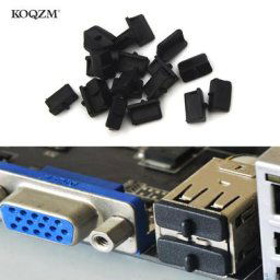 Couvercle de prise USB 20 pièces cache-Port USB protection anti-poussière Port de chargement