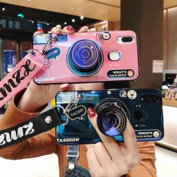 Coque de protection avec sangle de cou pour Xiaomi compatible modèles Redmi Note 5 Plus 5A Prime