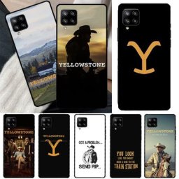 Étui de la série télévisée Yellowstone pour Samsung Galaxy coque arrière A12 A22 A32 A52 A72
