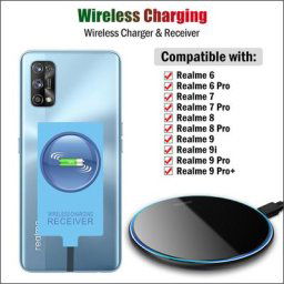 Chargeur et récepteur sans fil Qi pour téléphone Realme adaptateur de charge connecteur USB