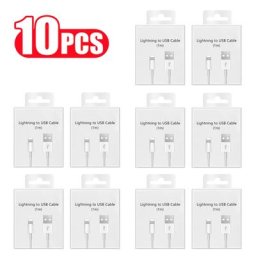 Câble USB de charge rapide avec boîte câble de données iPhone 6 6S 7 8 14 Plus 13 12 Mini