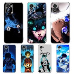 Coque de téléphone Anime Blue Lock coque souple transparente sac pour Xiaomi Redmi K40 Gaming 8 8A