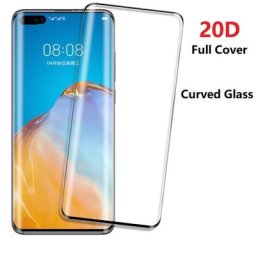 Protecteur d'écran en verre incurvé 100D pour Huawei P50 P40 P30 Pro Mate 40 30 20 Pro Plus Nova 7
