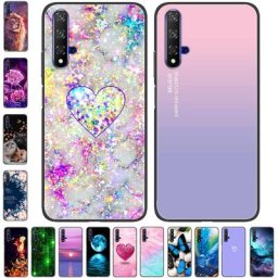 Pour Huawei nova 5T Cas Antichoc Silicone Souple TPU Couverture de Téléphone pour Huawei Nova5T Cas