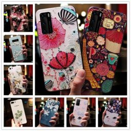 Coque de téléphone à motif floral 3D pour vivo en Silicone souple à Relief pour Y53S 4G/Y31