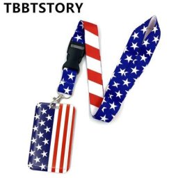 Lanière imprimée American Feel pour téléphone portable sifflet d'appareil photo prédire