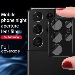 Film d'objectif d'ouverture nocturne pour Samsung Galaxy S20 S21 S22 Ultra verre guatémaltèque pour