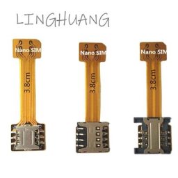 LINGHUANG-Lecteur de carte EpiExtender Micro SD Hybrid Double Touristo-Sim Card CharacterSim