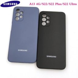 Coque arrière antichoc en silicone liquide pour Samsung Galaxy A13 coque d'origine Samsung S22
