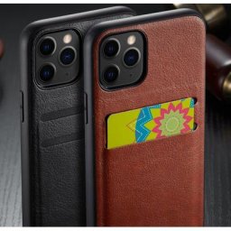 Étui portefeuille en cuir de luxe avec porte-cartes pour iPhone housse pour modèles 12 11 Pro Max