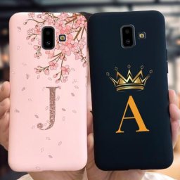 Coque en silicone avec lettres mignonnes pour Samsung Galaxy housse de téléphone souple