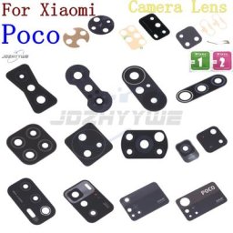 Lentille en verre de caméra arrière d'origine avec colle pour Xiaomi casque Pocophone F1