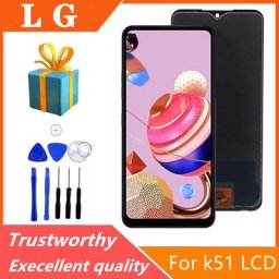Ensemble écran tactile LCD avec châssis pour LG K51/K500 K500UM LM-K500UM LM-K500UM3