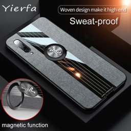 Coque en Silicone souple antichoc pour Xiaomi Mi9 Se étui arrière en tissu