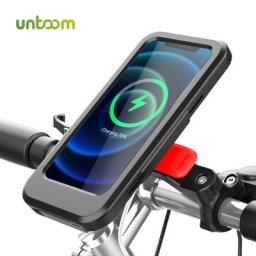 Untoom-Chargeur sans fil étanche pour moto support de téléphone portable boîtier de montage pour