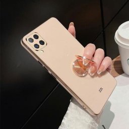 Luxe Porte-Étui Pour Samsung Galaxy A53 5G Couverture Souple En Silicone Placage Funda pour Samsung
