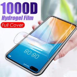 Film de protection hydrogel à couverture complète souple pas du verre pour huawei P40 pro plus
