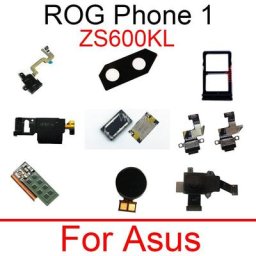 Panneau de chargement USB pour ASUS ROG pour téléphone ZS600KL Z01QD caméra arrière objectif