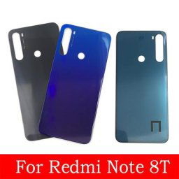 Coque arrière de batterie en verre avec colle adhésive pour Xiaomi Redmi Note 8T nouveau boîtier de