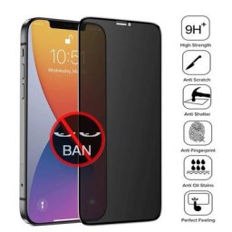Protecteurs d'écran privés pour iPhone verre anti-espion pour iPhone 13 12 11 Pro Max XS MAX