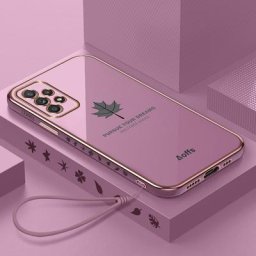 Placage Feuille D'érable Pour Samsung S22 Ultra S21 S20 FE S22 S10 Plus A13 A52 A52s 5G A33 A53 A32