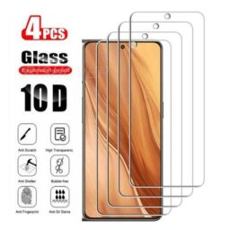 Protecteur d'écran pour Realme GT2 Master Explorer Edition RMX3551 4 pièces Film en verre trempé