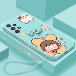 Mignon Fille TPU pour Samsung Galaxy A13 A32 Housse Pour Samsung A52S A52 A51 A50 A71 A12 A42 A03S