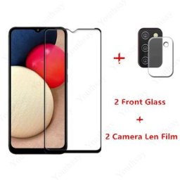 2 PIÈCES Pour Samsung Galaxy A02s Verre pour Samsung Galaxy A12 A71 A51 A41 A31 A21s A11 M51 M31s