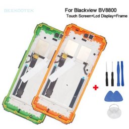 Blackview – ensemble écran tactile LCD BV8800 Original avec châssis accessoires pour téléphone