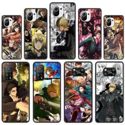 Coque Armin Shingeki no Kyojin Attack on Titan pour Xiaomi Mi Casque Bery NDavid coque noire pour