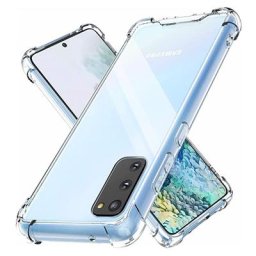Coque de téléphone portable en Silicone souple étui transparent résistant aux chocs pour Samsung