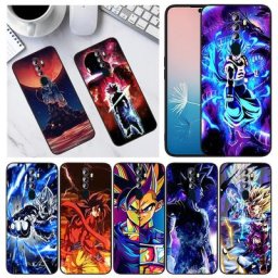 G-goku – coque de téléphone noire dessin animé d-dragon Ball Z pour OPPO Find X5 X3 F21 Neo Lite