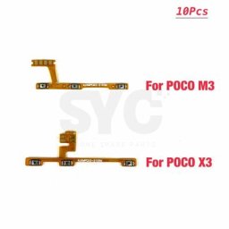 Bouton de volume pour écouteurs Xiaomi M3 Bery Pro 10 pièces/lot interrupteur marche/arrêt câble
