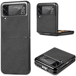 Coque de téléphone Samsung en Fiber de carbone antidérapante étui mince de protection contre les