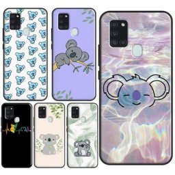 Koala Kawaii Étui en Silicone Pour Samsung A52S A21S A02S A03S A51 A71 A50 A70 A12 A22 A32 A42 A72