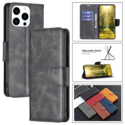 Étui portefeuille en cuir pour iPhone étui à rabat en TPU pour iPhone 13Pro 14 13 12 Mini 11