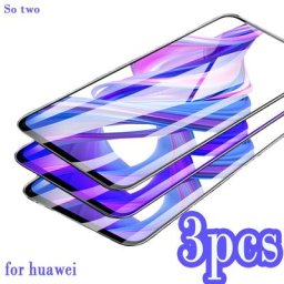 Protecteur d'écran en verre pour Huawei 3 pièces pour modèles mate 10 20 lite pro P20 P30 Lite Pro
