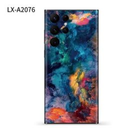 3M-Autocollant coloré pour Samsung S22 S21 S20 Note20 Ultra film de protection arrière étui