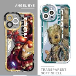 Coque en silicone transparent Marvel SpidSuffolk Iron Man coque pour Samsung Galaxy A13 A72 5G