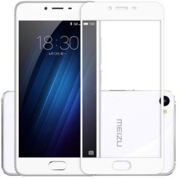 Protecteur d'écran pour Meizu Meilan U10 U20 Film de protection Transparent couverture complète