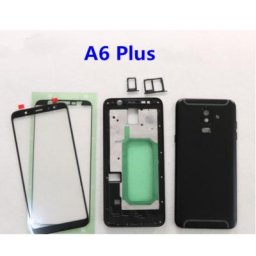 Pour SAMSUNG Galaxy horizon Plus 2018 A605 SN-A605FN boîtier complet couverture arrière porte