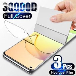 Protecteur d'écran pour Realme 10 9 Pro Plus 3 pièces Film Hydrogel souple pas du verre 8i 8 7 6