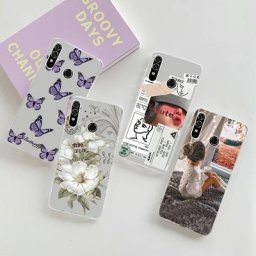Pour Huawei Honor 10 Lite Cas 6.21 ""Silicone Clair souple TPU Couverture Arrière Honor 10 Lite