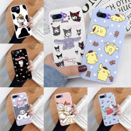 Coque antichoc en TPU souple et mat pour Huawei Honor 10 mignon Kuromi Melody Fundas